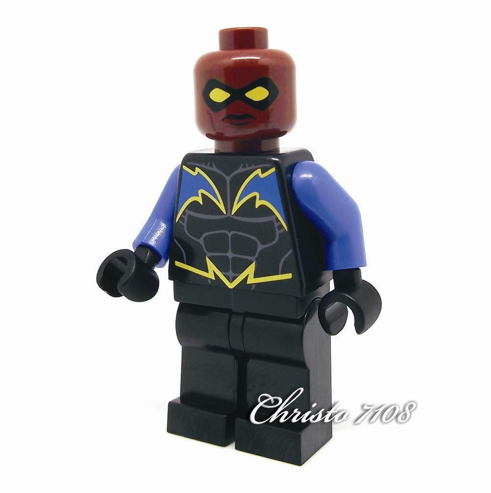  Christo Custom Lego Black Lighting Minifigure